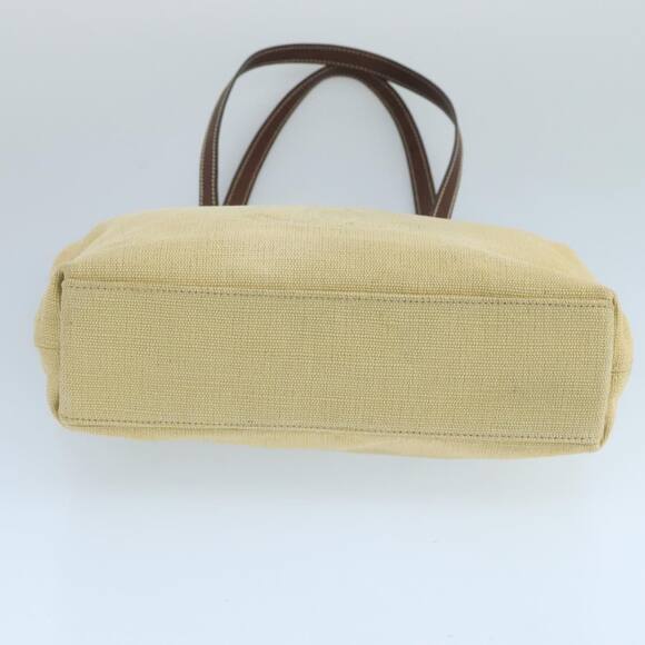 CHANEL Coco Mark Tote Bag Canvas Beige CC - Picture 5 of 16